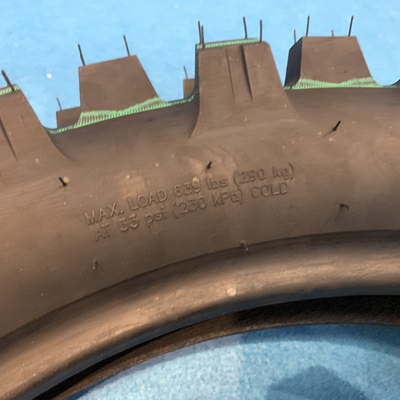 Ersetzen/Reparatur Zweck 120/90 18 Motorradreifen mit 10,5 Zugfestigkeit und weich