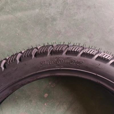 Motorradreifen Motorradreifen für Motorräder 3.00-17 Rohstoff Naturkautschuk Stahl Nylon