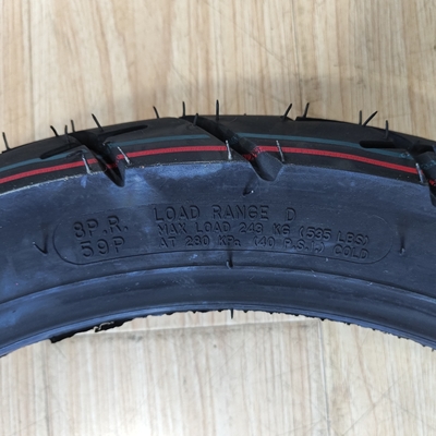 360h18 Motorradreifen mit einem Gummigehalt von 35% bis 55% und Naturgummi aus Stahlnylon