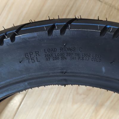 35% bis 55% Gummigehalt Reifenhülle Motorradrohrlose Reifen 13090-18 Fahrradreifen