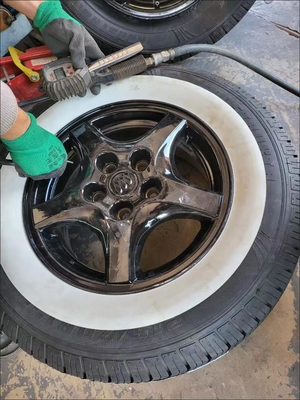 Verbessern Sie Ihre 12-17 Zoll Forgefit Tri Clamp Gasret Einsätze mit weißen Seitenteilen Reifen