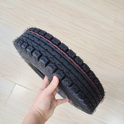 OEM akzeptabel 4.00-8 Motorradreifen für Ägypten Rollerreifen in Schwarz
