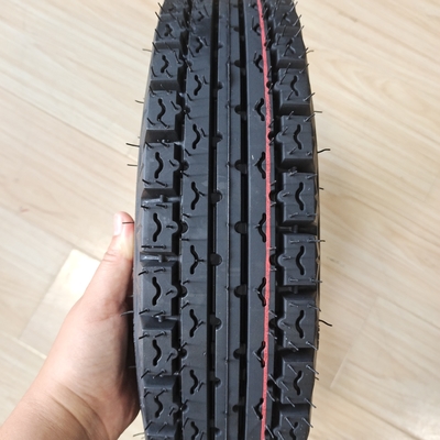 OEM akzeptabel 4.00-8 Motorradreifen für Ägypten Rollerreifen in Schwarz