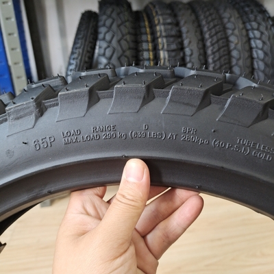 Ply Rating 6pr/8pr Super 110/90-16 TL TT Gummi-Motorradreifen für den Markt in Venezuela