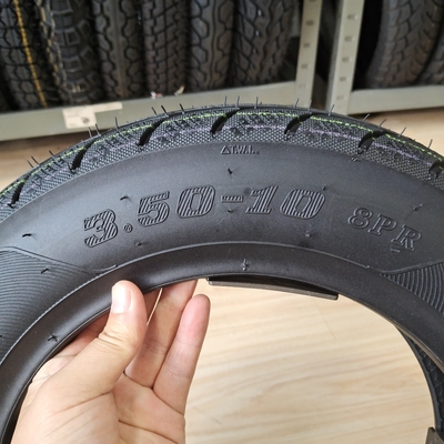 High Rubber Content 3,50-10 TL Motorradreifen für Roller direkt produziert
