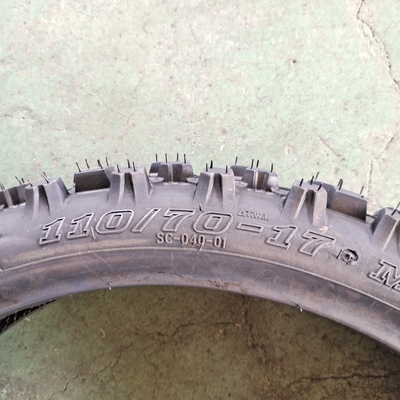 35%-55% Gummigehalt in Nylon-Motorradreifen110/70-17 für Vertriebspartner in Qingdao