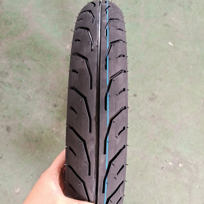 Schwarzer Naturkautschuk 90/90-17 Motorradreifen für langlebige Leistung