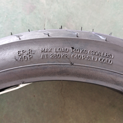 70/90-14 Motorradreifen mit natürlicher Gummihülle von Fachleuten