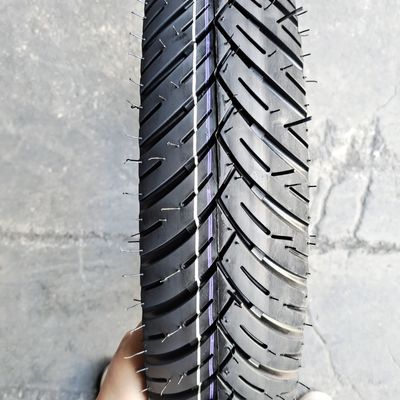 Schwarzer 90/90-17 Ply Rating 6PR/8PR Motorradreifen für Motorrad-Ersatzteile