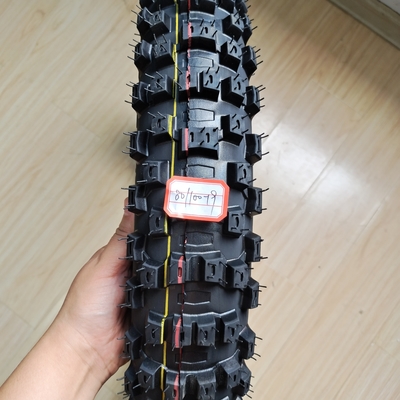Motorradreifen für Rennen 80/100-19 mit 6pr/8pr Ply Rating und 35%-55% Gummigehalt