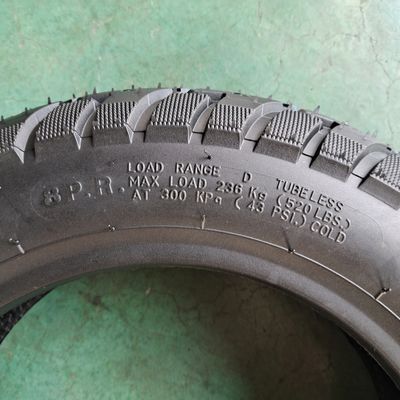 Top-Rating Natrual Gummi Motorradreifen 3,50-10 TL Rohrlos