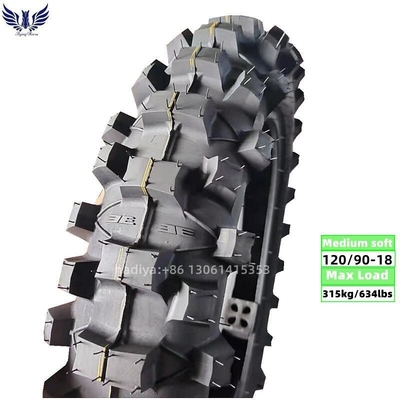 Offroad-Renngeschwindigkeit Weichreifen 120/90-18 120/90/18 120/90 R18 mit 150 km/h Geschwindigkeit