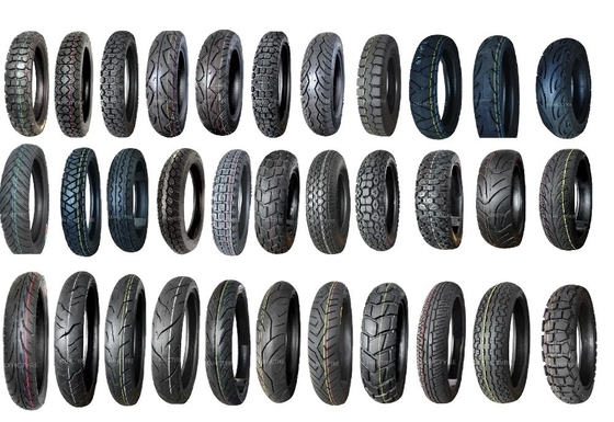 Lassen Sie Ihren Roller mit 3,50-10 Motorradreifen rollen Produktionskapazität 5000 Stück/Tag
