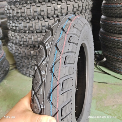 Motorradrohrloser Reifen 3,50-10 mit schwarzer Farbe und Naturkautschuk