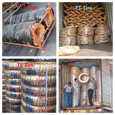 35%-55% Gummigehalt Leo Reifen Motorrad 100/90-14 für Vertriebsgesellschaften im Hafen von Qingdao