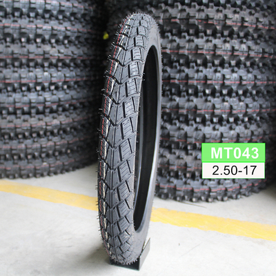 6PR/8PR Rohrloser Motorradreifen 250x17 250 17 250-17 mit einem Gummigehalt von 35% bis 55%