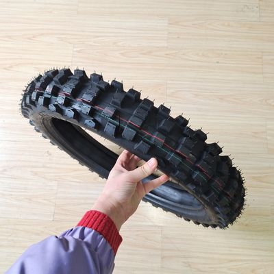 Naturgummi Stahl Nylonmaterial 17" 18" 19" 21" Zoll Motorradreifen für Motocross