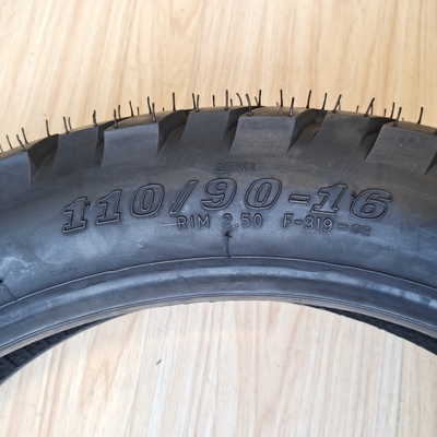 110/90-16 Motorradreifen 6PR Rohrloser Motorradreifen mit OEM akzeptabel