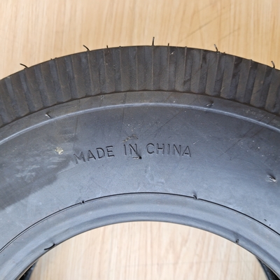 Schwarz 4.00-8 Bajaj Dreirad Reifen für Motorräder aus Natur Gummi Stahl Nylon