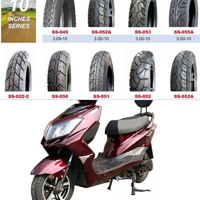 10 Zoll Motorradrohrfreier Reifen 3,50-10 6PR/8PR Last QTY/40'HQ 13000PCS für Schwerlast