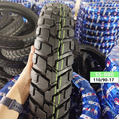 Super 110/90-16 110/90-17 Motorrad-Rohr- und Rohrlosreifen für alle Wetterbedingungen