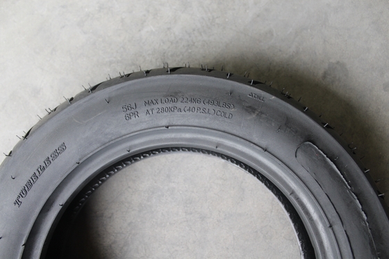 90/90-10 90/100-10 100/90-10 110/90-10 Rohrloser Rollerreifen mit einer Tragfähigkeit von 224 kg