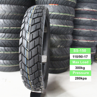 110/90-16 110/90-17 Motorradreifen und Rohrlose Reifen Super mit einem Gummigehalt von 35% bis 45%