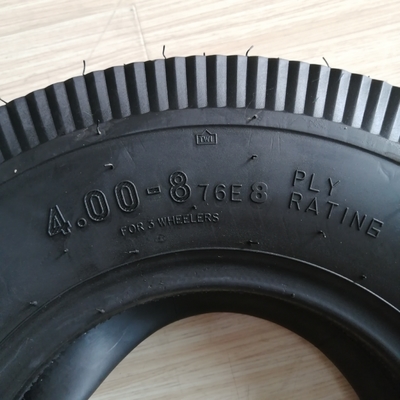 20000 KM Arbeitsdauer und 5000 Stück pro Tag Produktionskapazität für Motorradreifen 4,00-8