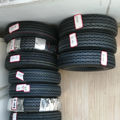 Zwei-Rad-MRF Motorrad-Rohrreifen 4.00-8 Unterstützung Anpassung und 6 PR Ply Rating