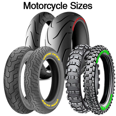 Motorradreifen Innenröhre zum Ersetzen/Reparaturen von Enduro-Reifen aus Gummi mit benutzerdefinierter Textur