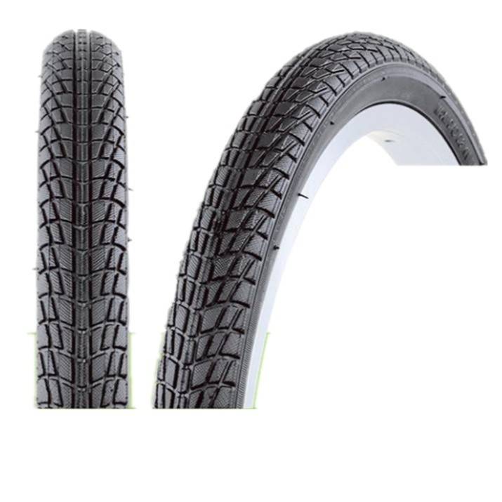 Langlebiger Naturkautschuk Fahrradreifen 16x2.40/20x2.40/20x2.125/16x2.125 für 12-20inches
