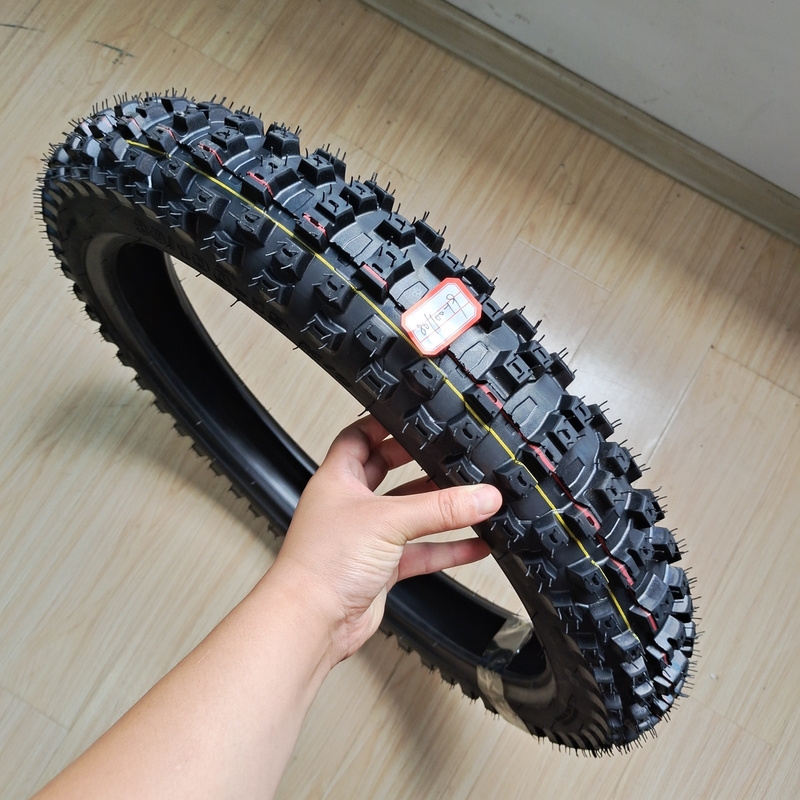 Motorradreifen für Rennen 80/100-19 mit 6pr/8pr Ply Rating und 35%-55% Gummigehalt
