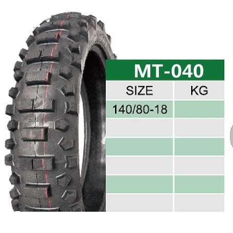 140/80/18 90/100/21 Enduro-Motorradreifen mit weicher Zusammensetzung und 6pr/8pr Ply Rating