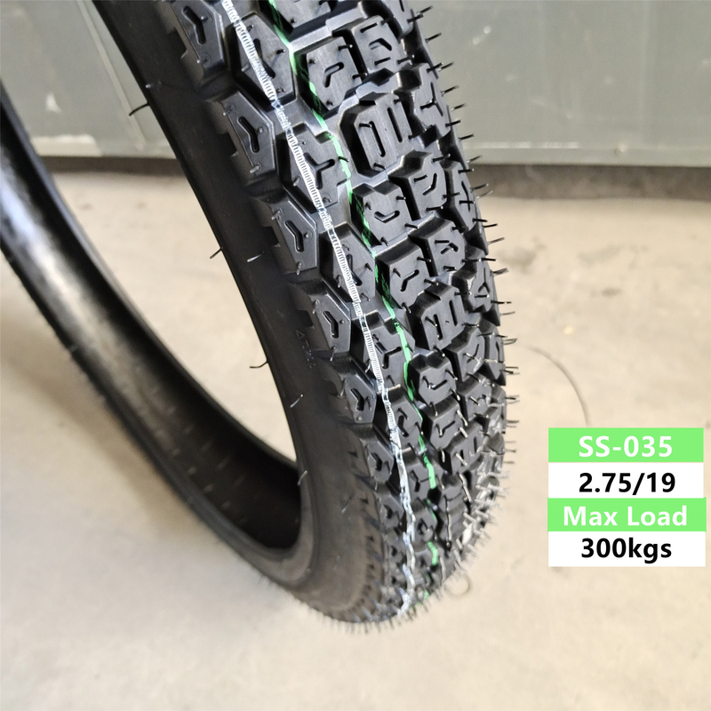 Hochgeschwindigkeit 150 km/h Motorradreifen Pneu 2.75/19 mit Reifengehäuse und Geschwindigkeitsrate