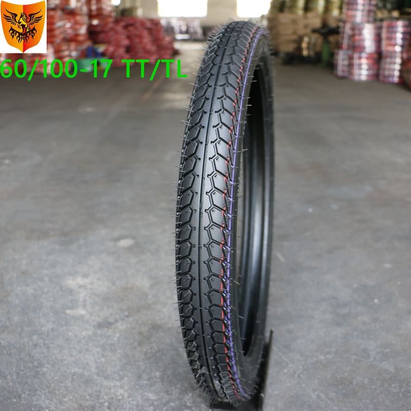 6 PR Ply Rating Schwerlast 60/100-17 Motorradreifen für Ihr Motorrad