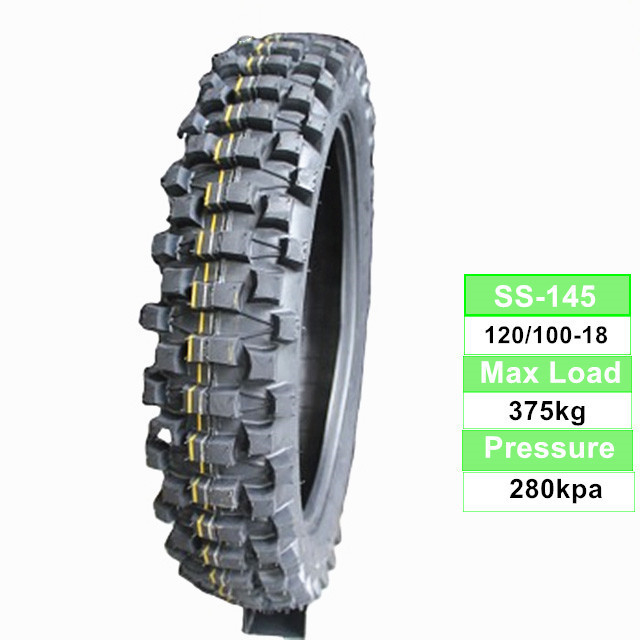Qingdao Port 110/100-18 120/100-18 120/90-18 Motocross-Reifen für Offroad-Motorräder