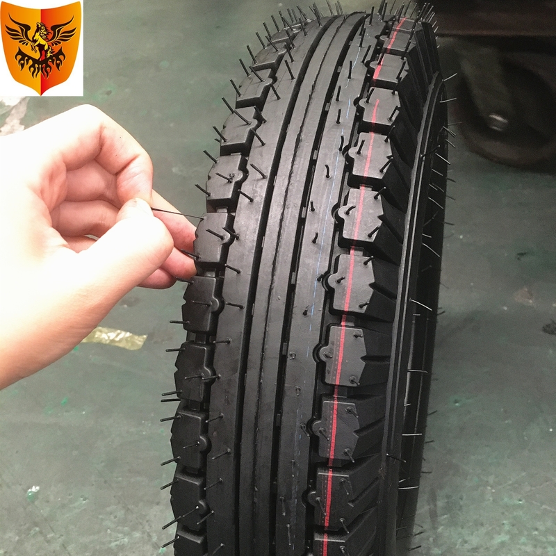 6 PR Reifengehäuse Bajaj Dreiradreifen Pneu Para Motos Llanta 4.00-8 für Leistung