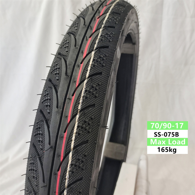Glatte Fahrt mit 35% bis 45% Gummi Motorradreifen 70/90-17 80/90-17 90/90-17