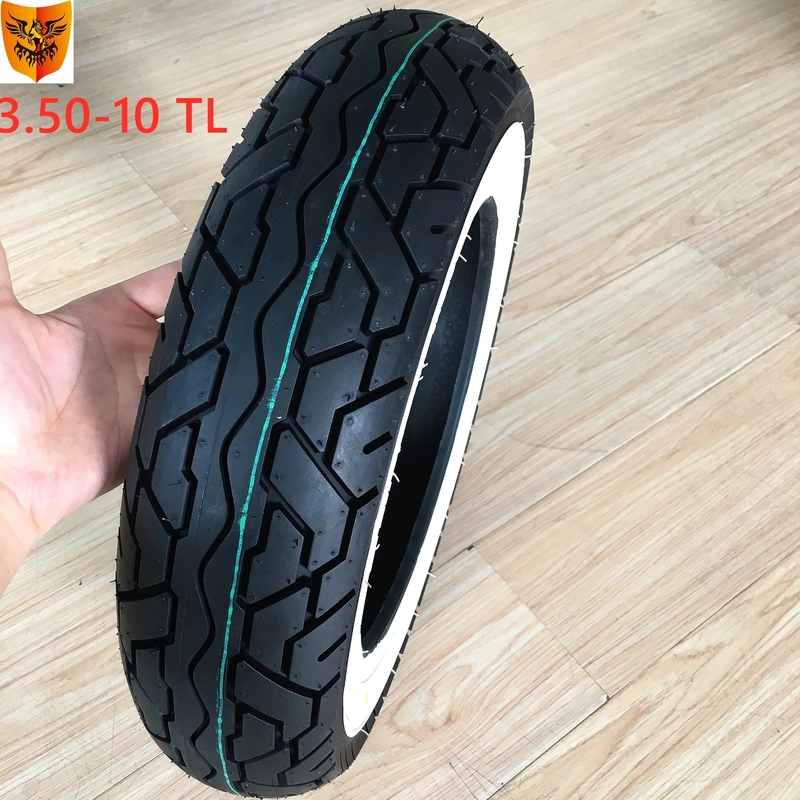 Qingdao-Hafen-Ladung 350-10 Elektroroller-Reifen für Motorräder Rohrlose Reifen 10 Zoll