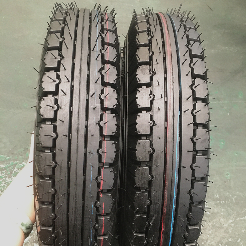 Rohrreifenentwurf Radiale Motorradreifen MRF Muster 4.00-8 für Dreiräder