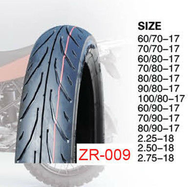 90/80-17 Motorradreifen aus Vee-Kautschuk Naturkautschuk und Gehäuse für einen besseren Griff